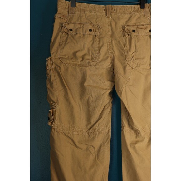 Vintage 90s Y2K Gap Pants Womens 10 Khakis Cargo Baggy Utility Low Rise Grunge - Picture 16 of 16